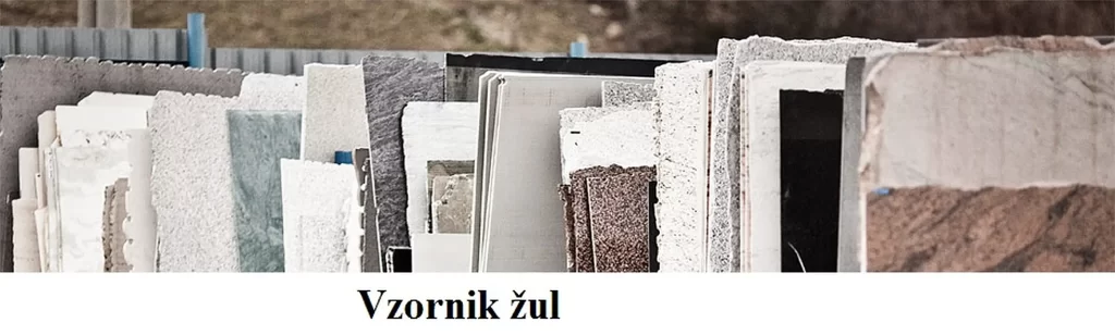 VZORNIK KAMENE – Kamenictví Burda - Valašské Meziříčí